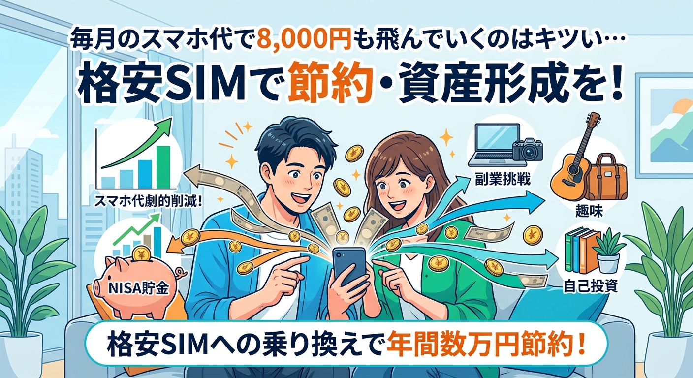 【2026年最新】ahamo・LINEMO・楽天モバイルを徹底比較!実際に使って分かったおすすめの選び方